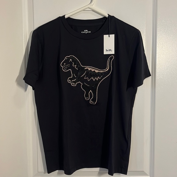 Coach Other - NWT Coach embroidered Rexy T-shirt size L